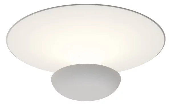 Plafoniera Vibia, Funnel, dimmerabile, Bianco, Soggiorno, Metallo, Design
