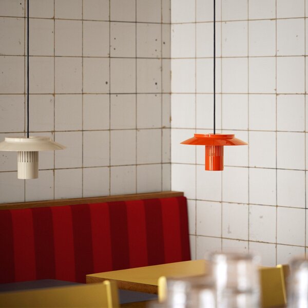 Lampada a sospensione Pholc, Lille 24, dimmerabile, Arancione, Cucina, Alluminio, Design