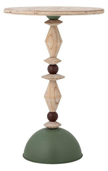 Tavolino rotondo in abete massiccio ø 40 cm Mannelli – Bloomingville