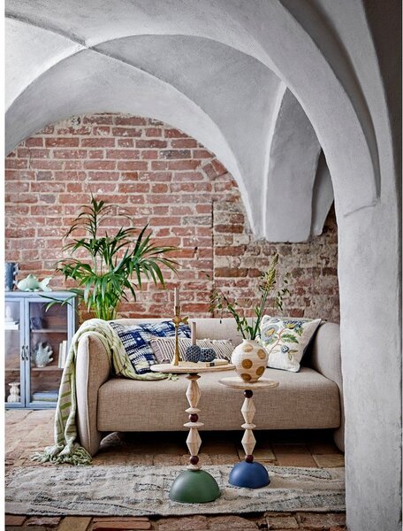Tavolino rotondo in abete massiccio ø 40 cm Mannelli – Bloomingville