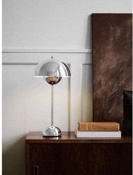 Lampade da tavolo &Tradition, Flowerpot VP3, Dorato / Ottone, Soggiorno, Metallo, Design