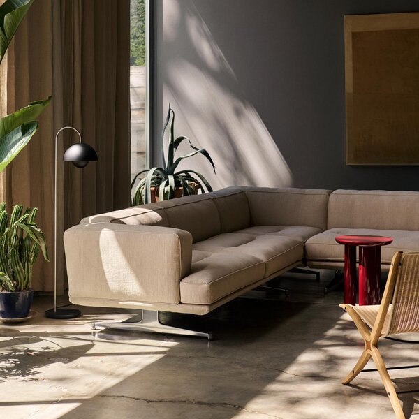 Lampada da terra &Tradition, Flowerpot VP12, Nero, Soggiorno, Metallo, Design