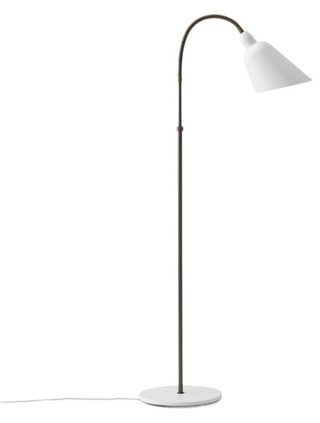 Lampada da terra &Tradition, Bellevue AJ7, Bianco, Soggiorno, Metallo, Design