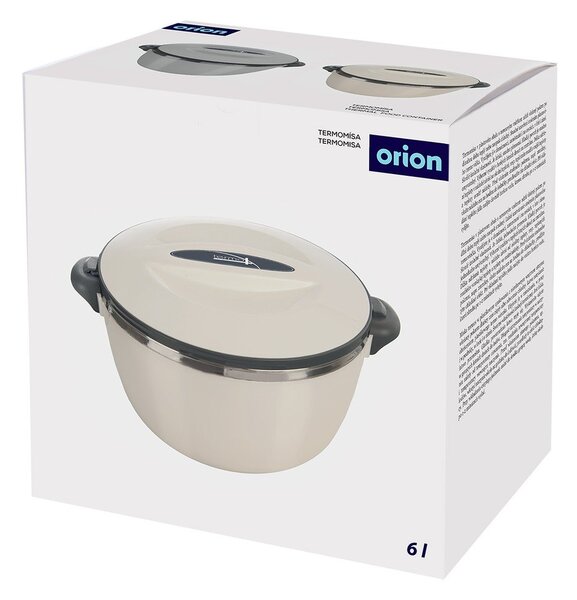Borraccia termica color crema 6 l Termo – Orion