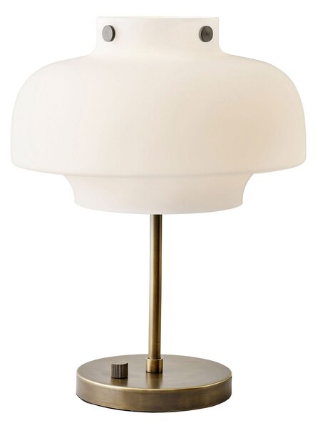 Lampade da tavolo &Tradition, Copenhagen SC13, dimmerabile, Bronzo / Ottone anticato, Soggiorno, Metallo, Design
