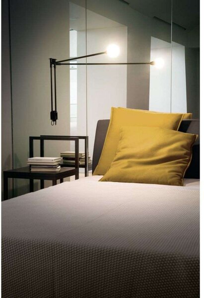 Applique da parete Nemo Lighting, Grigio, Alluminio