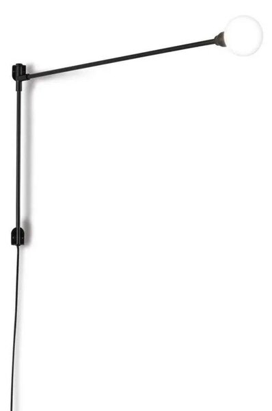 Applique da parete Nemo Lighting, Nero, Soggiorno, Alluminio