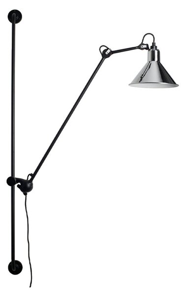 Applique da parete Lampe Gras, Metallizzato, Soggiorno, Metallo, Industriale