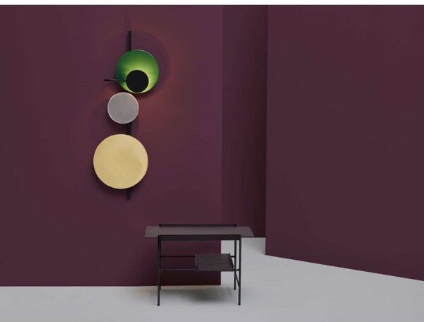 Applique da parete PLEASE WAIT to be SEATED, Verde, Soggiorno, Metallo