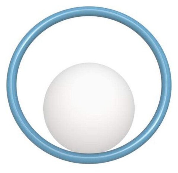 Hula Hoop Applique da Parete HW Scandi Blue - Swedish Ninja