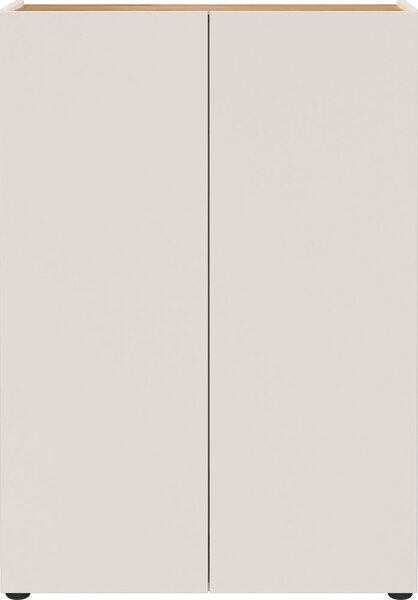 Armadietto color crema con effetto rovere 74x105x33 cm Alviano – Germania