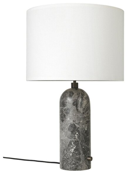 Lampade da tavolo GUBI, dimmerabile, Grigio, Soggiorno, Marmo