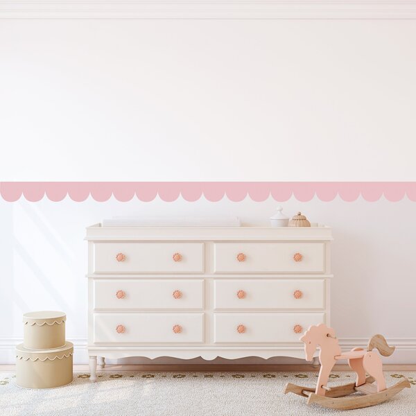 Tutte le decorazioni murali Bordo adesivo smerlato - Adesivi Murali per Bambini