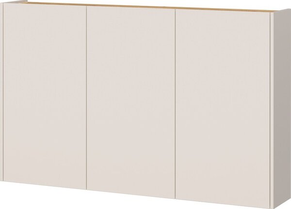 Armadietto color crema con effetto rovere 138x87x25 cm Libbiano – Germania
