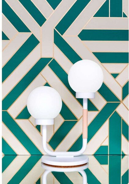 Lampade da tavolo Swedish Ninja, Bianco, Soggiorno, Metallo