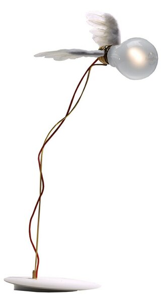Lampade da tavolo Ingo Maurer, dimmerabile, Bianco, Soggiorno, Altro
