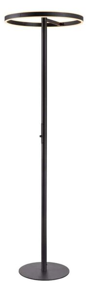 Lampada da terra SLV, One Straight, dimmerabile, Nero, Soggiorno, Metallo, Moderno