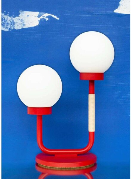 Lampade da tavolo Swedish Ninja, Rosso, Soggiorno, Metallo