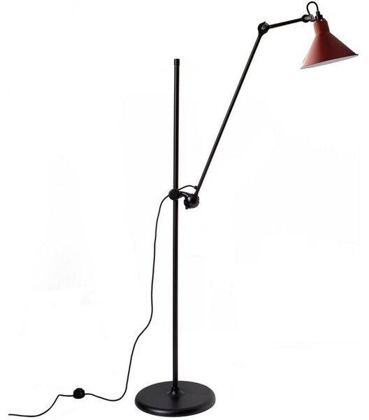 Lampada da terra Lampe Gras, Rosso, Soggiorno, Metallo