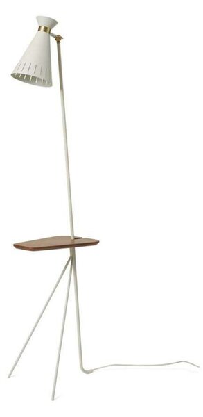 Lampada da terra Warm Nordic, Bianco, Soggiorno, Metallo, Vintage