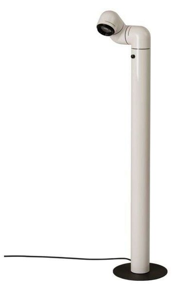 Lampada da terra Santa & Cole, dimmerabile, Bianco, Soggiorno, Metallo