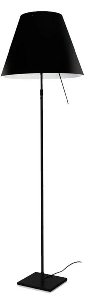 Lampada da terra Luceplan, Nero, Soggiorno, Alluminio