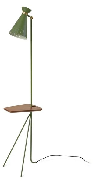 Lampada da terra Warm Nordic, Verde, Soggiorno, Metallo