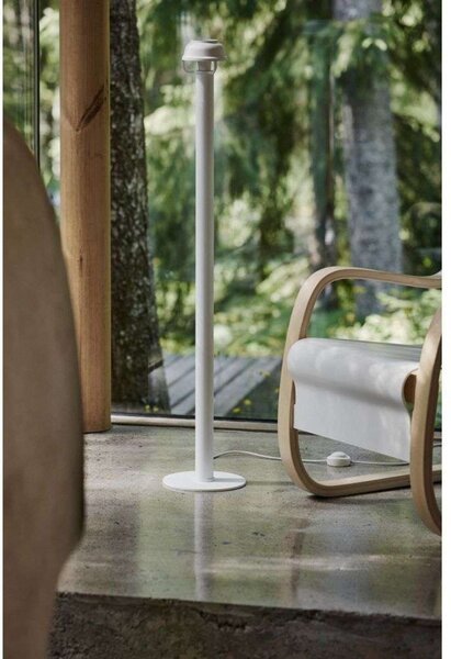 Lampada da terra Artek, Bianco, Soggiorno, Alluminio