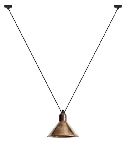 323 L Lampada a Sospensione Conical Raw Copper - Lampe Gras