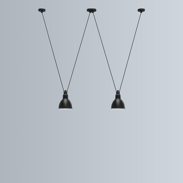 Lampada a sospensione Lampe Gras, Nero, Soggiorno, Metallo