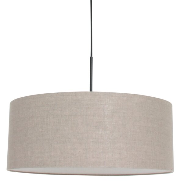 Steinhauer - lampada a sospensione - Sparkled Light - grigio - lino metallo - Ø 50cm - E27 - 8155ZW
