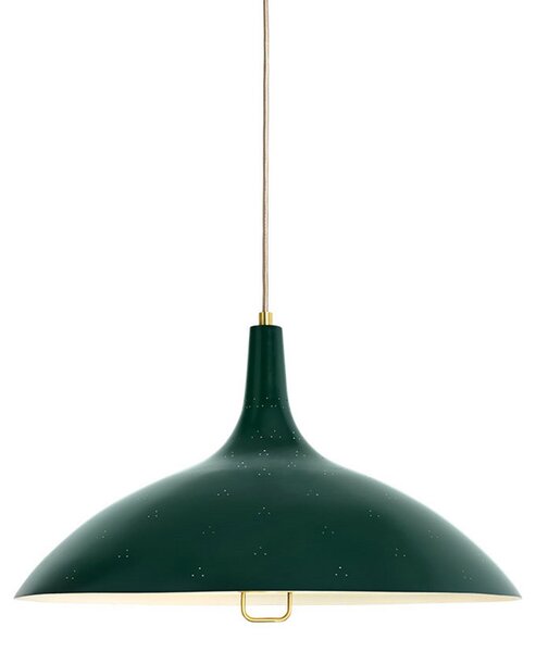 Lampada a sospensione GUBI, Verde, Soggiorno, Metallo