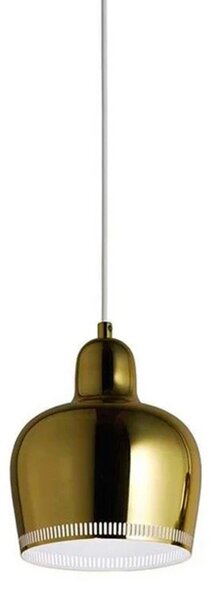 Lampada a sospensione Artek, Dorato / Ottone, Sala da pranzo, Metallo