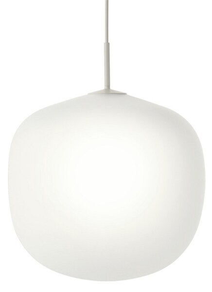 Lampada a sospensione Muuto, Bianco, Sala da pranzo, Vetro