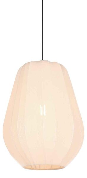 Anne Lighting - lampada a sospensione - Sable - crema - tessuto - Ø 27cm - E27 - 4124CR