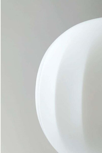 Lampada a sospensione Luceplan, dimmerabile, Dorato / Ottone, Soggiorno, Vetro