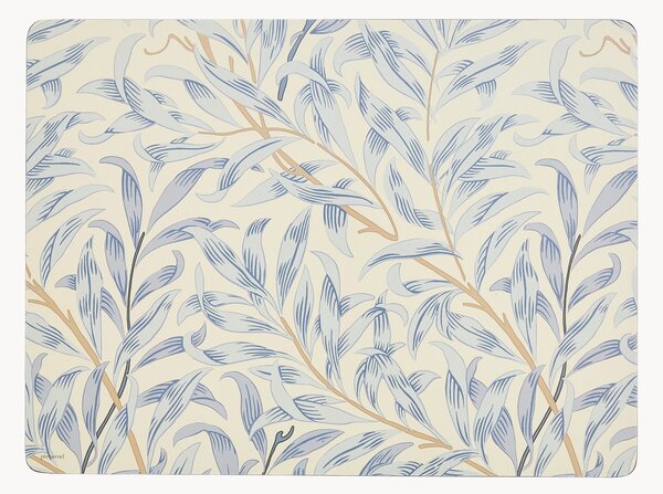 Set di 4 tovagliette americane Willow Boughs Blue