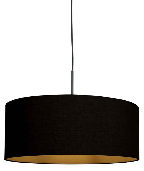 Steinhauer - lampada a sospensione - Sparkled Light - nero - lino metallo - Ø 50cm - E27 - 3960ZW