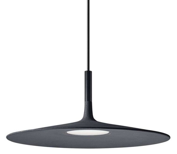Lampada a sospensione Foscarini, Nero, Sala da pranzo, Cemento