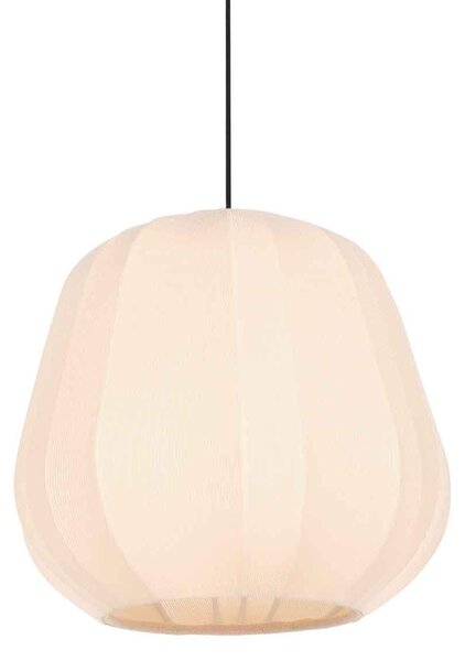 Anne Lighting - lampada a sospensione - Sable - beige crema - tessuto - Ø 28cm - E27 - 4123CR