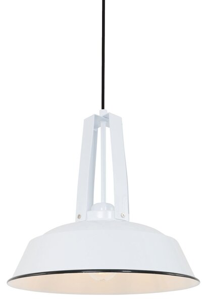 Mexlite - lampada a sospensione - Eden - bianco - metallo - Ø 42cm - E27 - 7704W