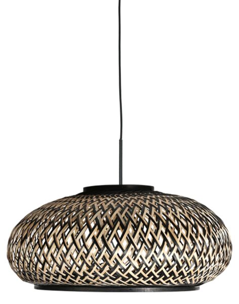 Steinhauer - lampada a sospensione - Sparkled Light - naturale - bambù metallo - E27 - 4476ZW