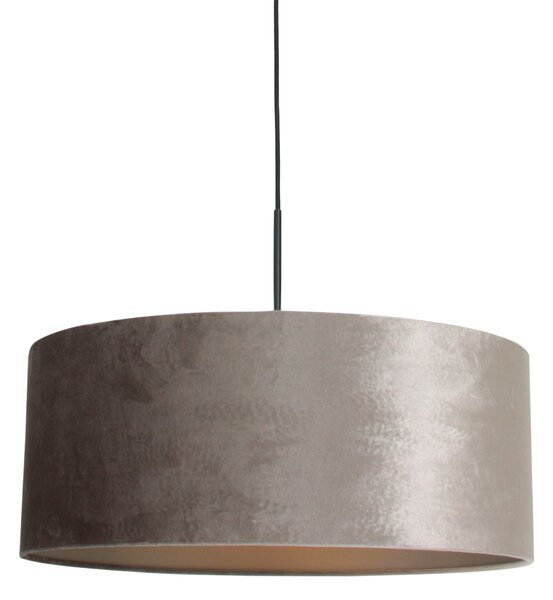 Steinhauer - lampada a sospensione - Sparkled Light - argento - metallo velluto - Ø 50cm - E27 - 8157ZW