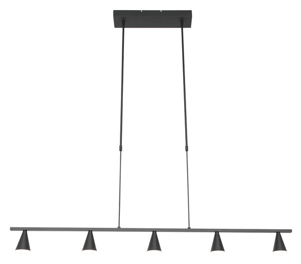 Steinhauer - lampada a sospensione - Vortex - nero - metallo - lampada di design - LED - 3066ZW