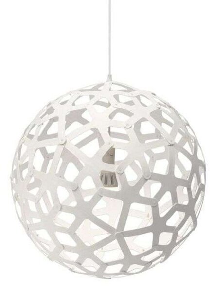 Lampada a sospensione david trubridge, Bianco, Soggiorno, Bambù