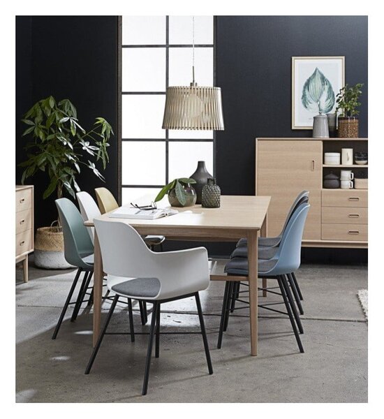Sedia da pranzo grigia Whistler - Unique Furniture