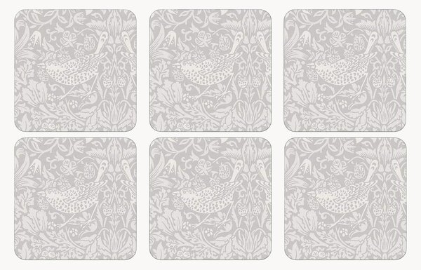 Set di 6 sottobicchieri Pure Morris Coaster Thief