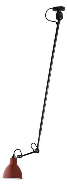 Plafoniera Lampe Gras, Rosso, Soggiorno, Metallo