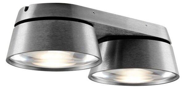 Plafoniera LIGHT-POINT, Metallizzato, Soggiorno, Alluminio