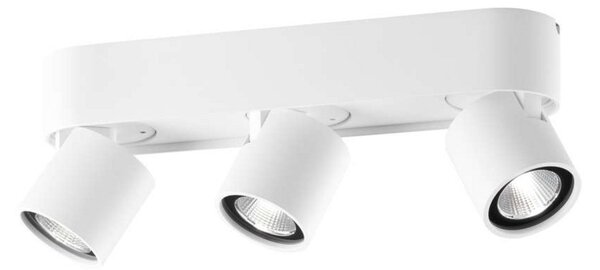 Plafoniera LIGHT-POINT, dimmerabile, Bianco, Cucina, Alluminio